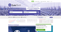 Desktop Screenshot of guiatextil.com