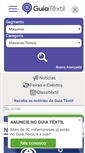 Mobile Screenshot of guiatextil.com